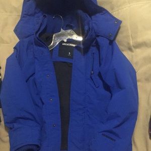 Abercrombie blue all weather jacket like new